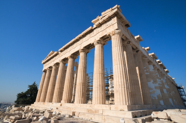 世界の傘事情　ギリシャ編